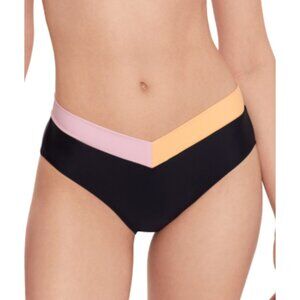 Salt + Cove Juniors' V Midster Solid Swimsuit Bottom, Medium - Women's Swimsuit